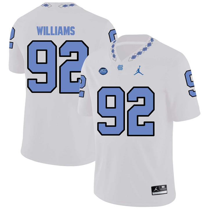 North Carolina Tar Heels 92 Sylvester Williams White College Football Jersey Dzhi,We sell and wholesale North Carolina Tar Heels 92 Sylvester Williams White College Football Jersey Dzhi on line form chian!